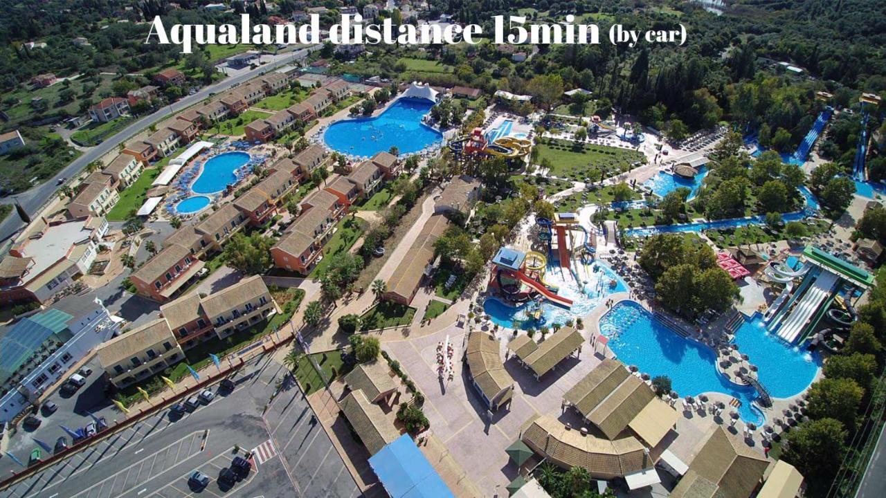 Iris Apartment Near Corfu Town Kontokali Exterior foto
